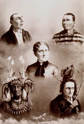 Amerikanische Frau und ihre politischen Gleichgestellten, 1893